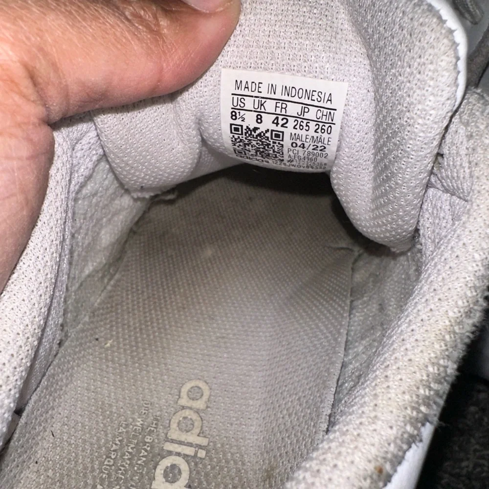Adidas White Sneakers